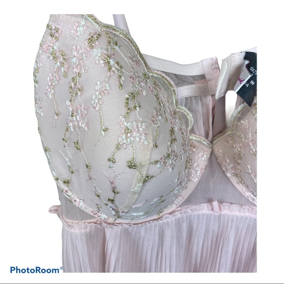 Torrid pink chemise babydoll slip lingerie 4x - Picture 4 of 5